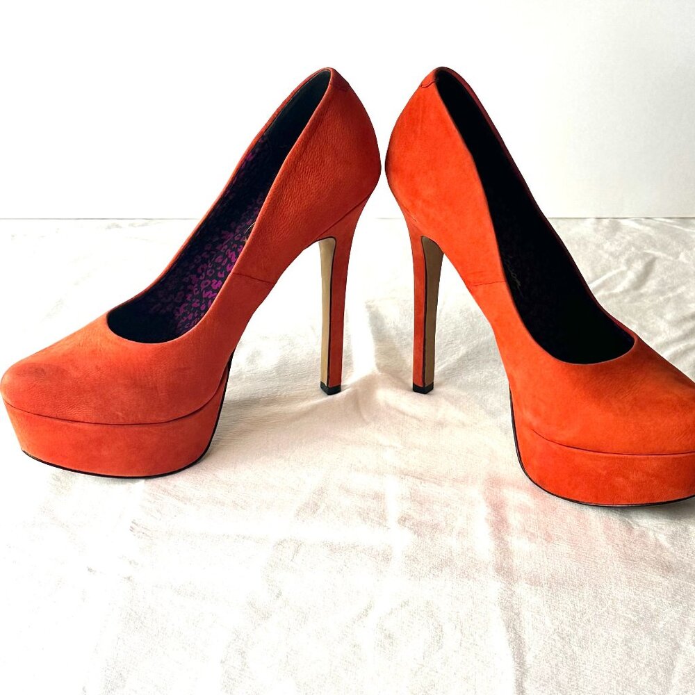 Jessica Simpson Waleo Pump 8.5 Orange